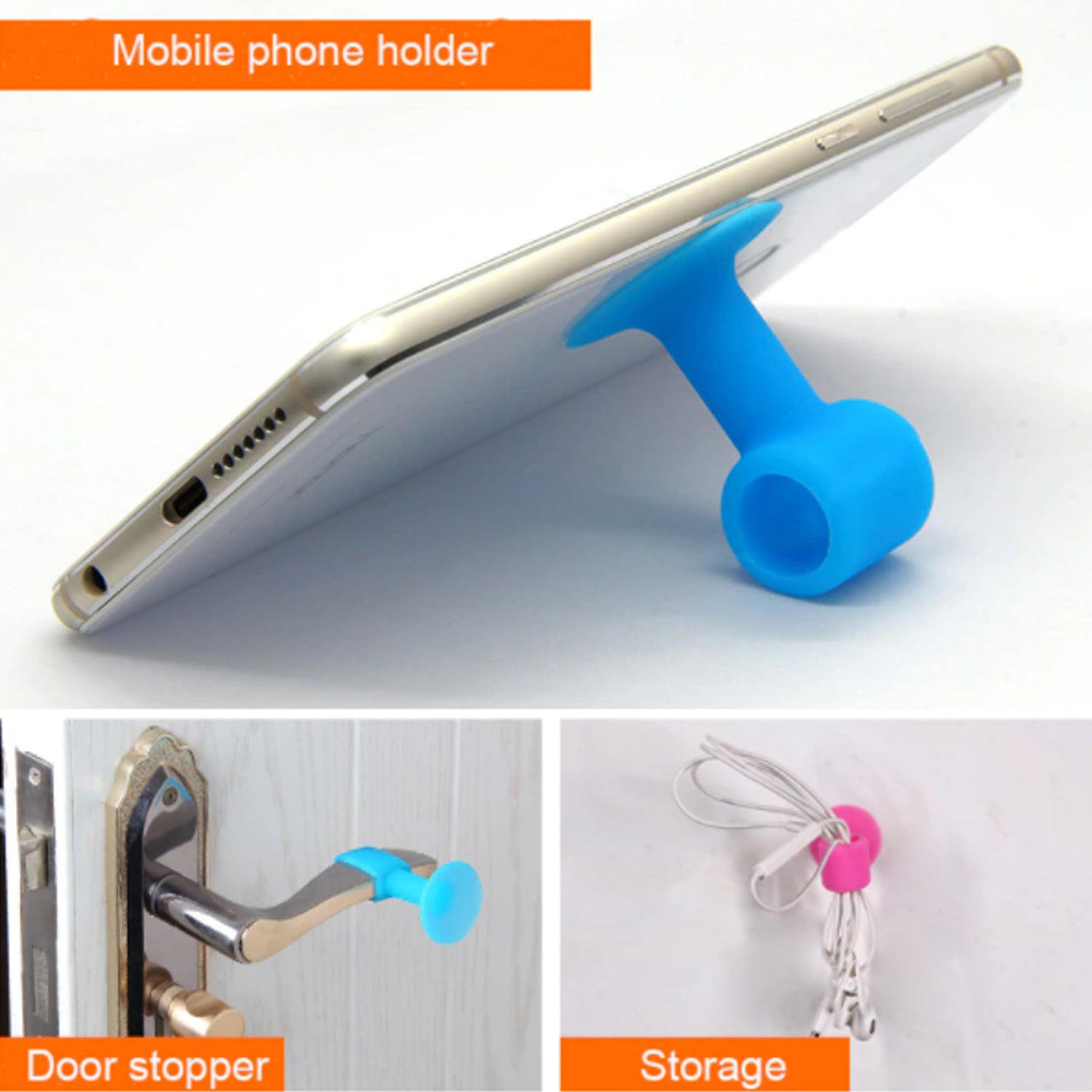 6127 Door Stopper Mini Anti-Collision Silicone Door Handle Crash Pad (Pack of 100Pc) 6127 Door Stopper Mini Anti-Collision Silicone Door Handle Crash Pad (Pack of 100Pc)
